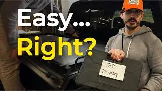 Installing A Tonneau Cover On The F250… What Could Go Wrong?