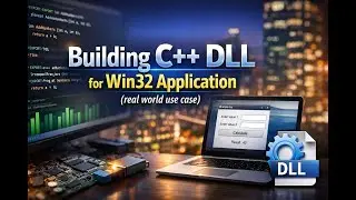 Building Custom C++  DLL (Dynamic Link Library) for Win32 Desktop Applications