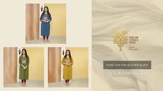 PURE COTTON SLITTED KURTI