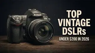 Top 7 Cheap Vintage DSLRs You Should Buy in 2026! (Under $200)