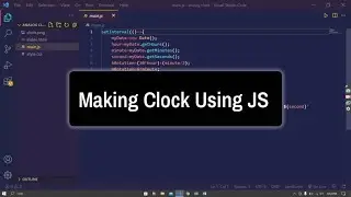 Making Clock Using JavaScript || HTML || CSS ||