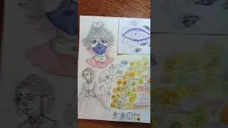продолжаем заполнять скетчбук!) 