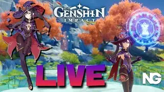 Retomando a aventura em Teyvat | GENSHIN IMPACT (LIVE) | NightzelGames