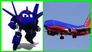 Super Wings ALL Characters In Real Life
