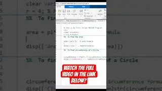 Easy Script Writing in MATLAB