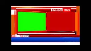 Breaking news greenscreen no copyright | Au creations