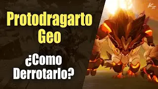 Como derrotar al Protodragarto Geo + Misión secundaria (Genshin Impact)