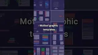 Unlock Creativity: Free .mogrt pack of templates for Premiere Pro 2025