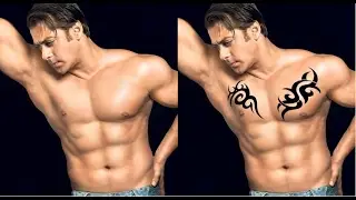 How to make Tattoo-Design on Body in Adobe Photoshop Very Easy & Simple Tricks
