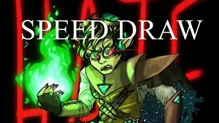 Zink Speed Drawing. Song Horrible Kids by Set It Off