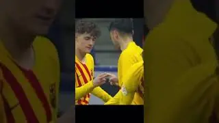 Gavi Pedri Handshake #shorts