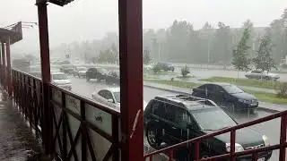 В Омске осадков нет. только град. 21.06.2024г.