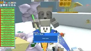 Roblox - Bee Swarm Simulator - Turning In Spirit Bear's Galentine's Shrine Quest.