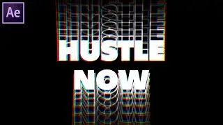 Modern Text Animation Tutorial in After Effects | After Effects Tutorial | RGB Text Animation