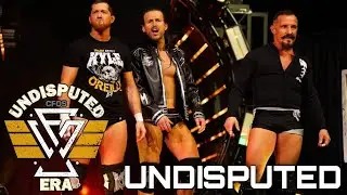 Kyle O'Reilly,Bobby Fish & Adam Cole AEW Entrance With Undisputed Era Theme.