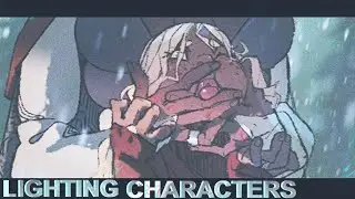 LIGHTING CHARACTERS FOR ANIMATION