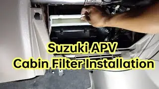Suzuki APV Cabin Filter Installation | Car AC Filter