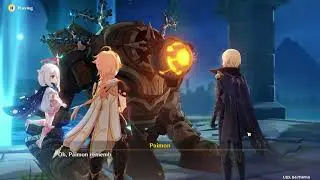 Genshin impact 4.7 traveler  and dainsleif  quest