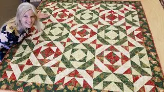 Simplest BEGINNER Quilt Makes You Feel Like A GENIUS! 