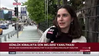 GÜNÜBİRLİK KİRALAMALARDA İZİN ŞARTI #kiralama #günlük #izin