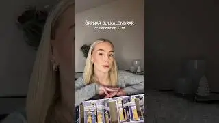 ÖPPNAR JULKALENDRAR - 22 december 💌