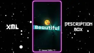 BEAUTIFUL × TANG TANG 😁💜 || NEW XML FILE 🎟️🦋 || NEW TREND XML 👀💥 || 