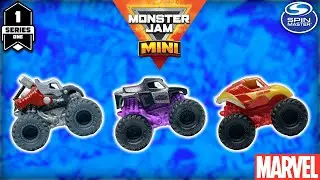 SPIN MASTER MONSTER JAM MINI MARVEL 3-PACK | SERIES 1