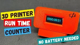 DIY: 3D Printer run time counter