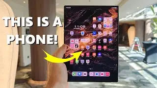 Tri-fold Huawei Mate XT Ultimate is CRAZY COOL!