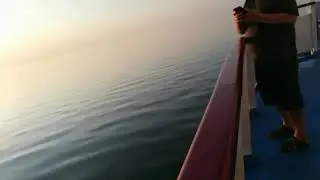 Рыбинское водохранилище, солнечная дорожка.