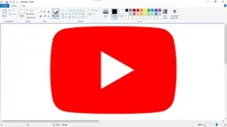 How to Create a YouTube Logo Using MS Paint
