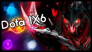 The Most OP Pure Physical Carry!! Shadow Fiend in Dota 1x6