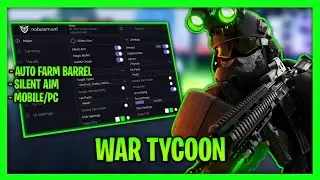 *NEW* Best War Tycoon Script - Auto Crate Stealer, Auto Complete Tycoon, Silent Aim And Many More