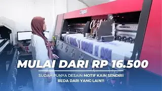 Rp 16.500,- sudah bisa PRINT KAIN dengan DESAIN SENDIRI NIH!