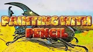 Painting With Pencil Effect in Adobe Photoshop CC 2019 ( Tutorial )