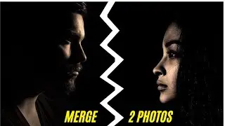 HOW TO MERGE TWO PHOTOS ON MS PAINT OR PHOTOSHOP