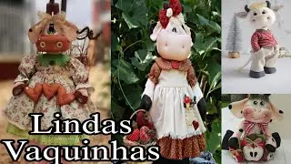 Inspirações Com Vaquinhas/  Mais de 70 Ideias 