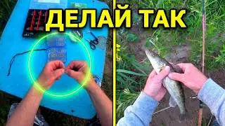 МОНТАЖ ДОНКИ НА СУДАКА С БЕРЕГА,ПОКЛЁВКА И РЕЗУЛЬТАТ.