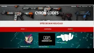SITE DE SKINS DE CS:GO|VGO (Meu Site de Skins)