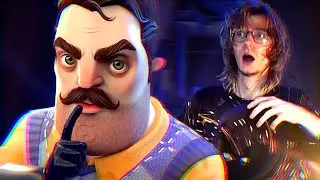 PRAWIE NARZYGAŁEM NA DYWAN O.o CHYBA WORTH? | Hello Neighbor VR: Search And Rescue #1