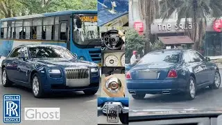 ROLLS-ROYCE Ghost FLOATS over the Roads of Bengaluru