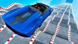 GTA 5 IMPOSSIBLE MEGA RAMP 🎢 | No Copyright Gameplay 4K 60FPS | No Commentary | Free To Use Gameplay