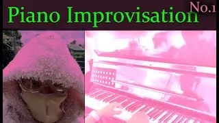 Simple piano improvisation on Christmas Day