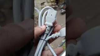 Rajni Power Cord 1.8M India Plug IEC Computer Mains Power Cable for Desktop 3 pin