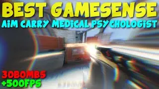 BEST CSGO GAMESENSE CONFIG EVER | 1vs9 | AIM | CARRY | MEDICAL PSYCHOLOGIST | 30BOMBS (csgo montage)