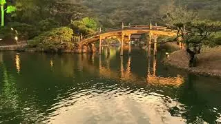 Ritsurin  takamatsu illumanation Japan