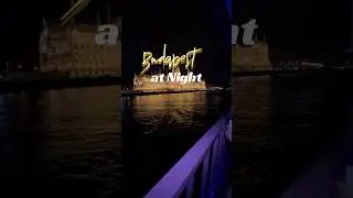 Travel Diary 📍Budapest at Night 