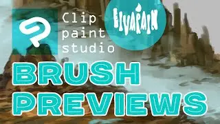 Clip Studio Paint Free Brush Previews ►1