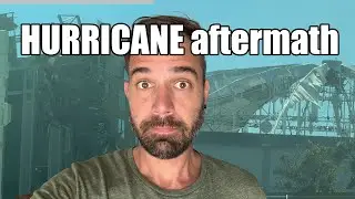 aftermath of hurricane Milton | downtown St Petersburg, Florida