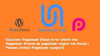 Wordpress how to fix error (Pagelayer iFrame as pagelayer object not found)